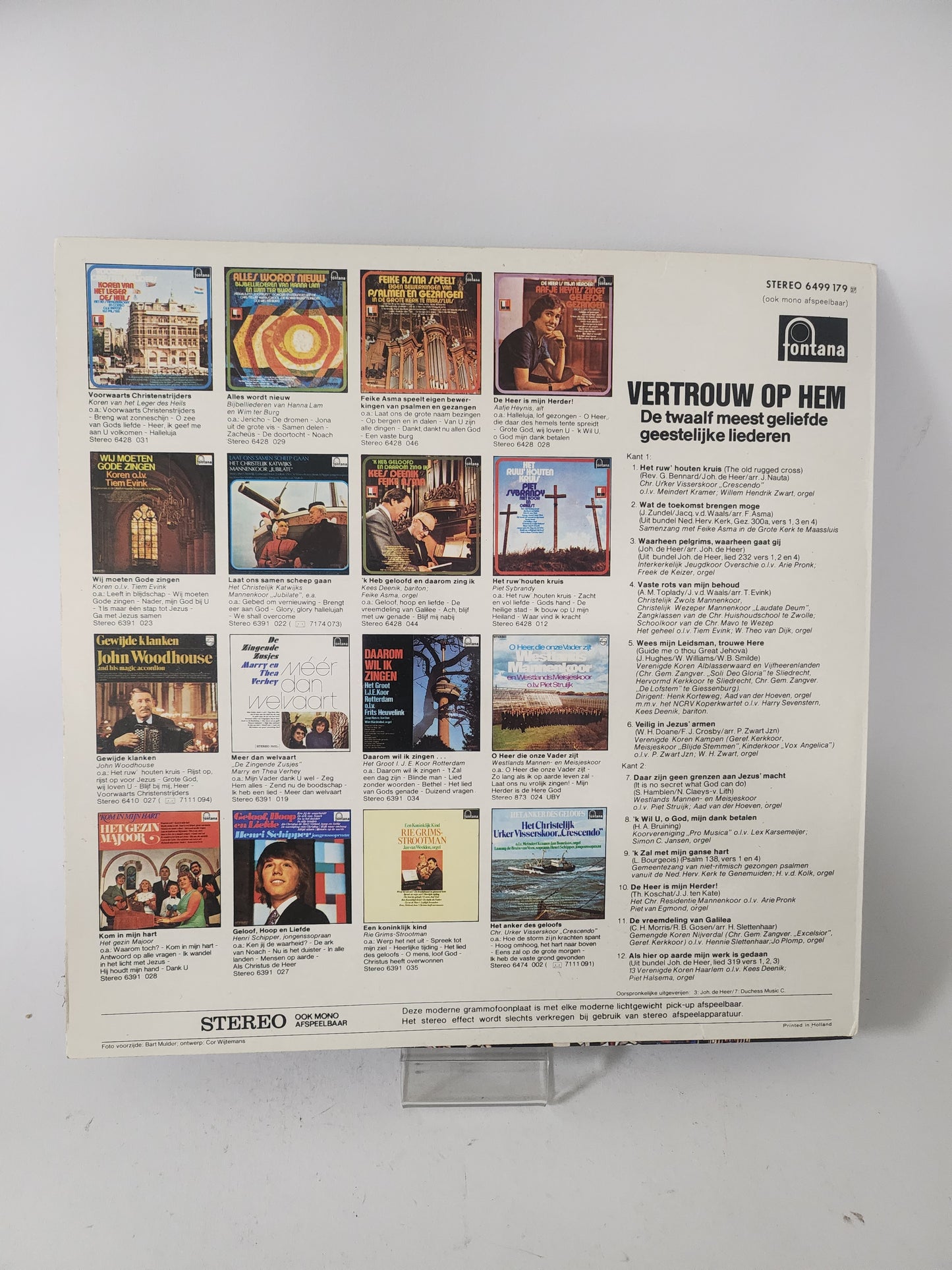 Vertrouw op Hem LP Vinyl