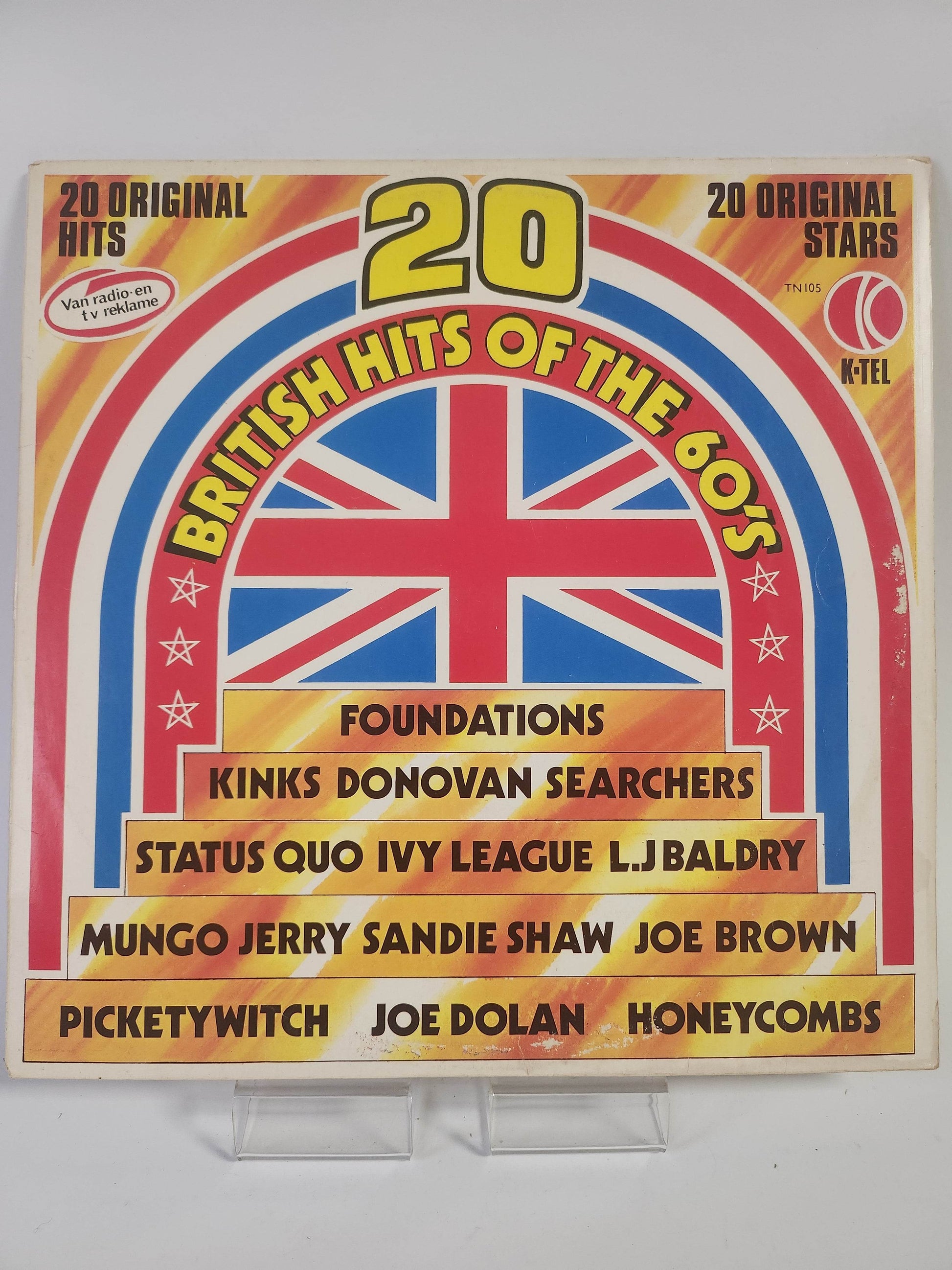 20 British Hits of the 60's LP Vinyl - Feniks Gameshop