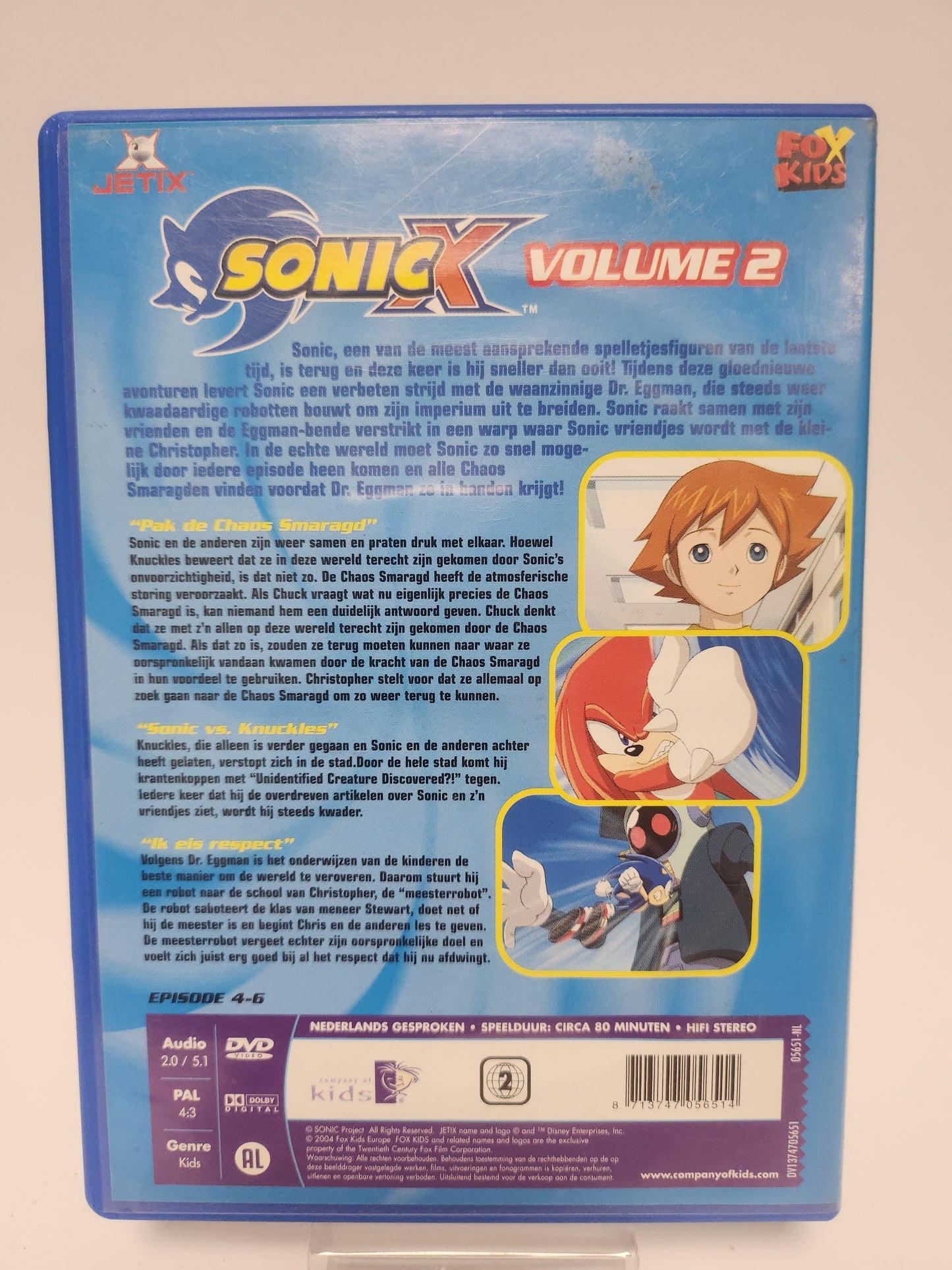 Sonic X Volume 2 DVD Kids