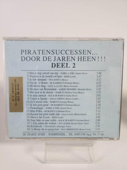 Piratensuccessen: Door de Jaren Heen Deel 2 CD - Feniks Gameshop