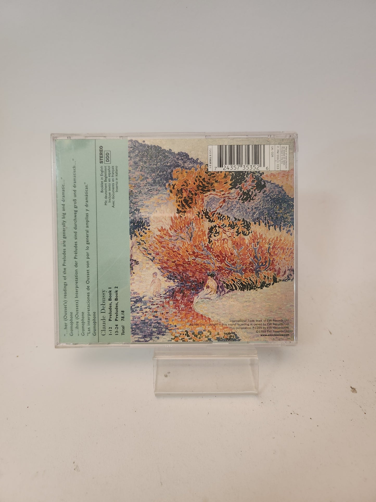 Red Line: Debussy CD