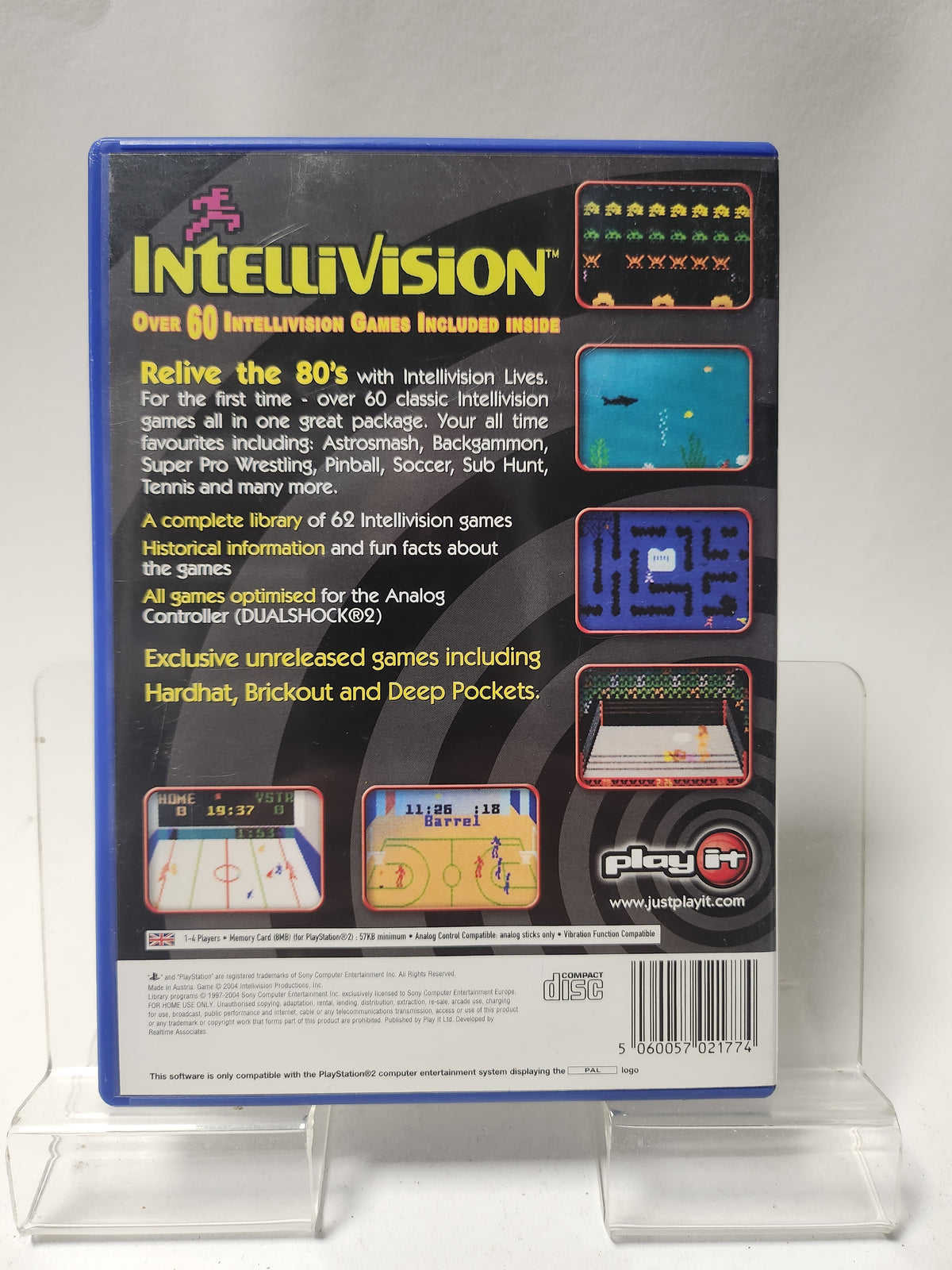 Intellivision Lives: the History of Video Gaming Playstation 2