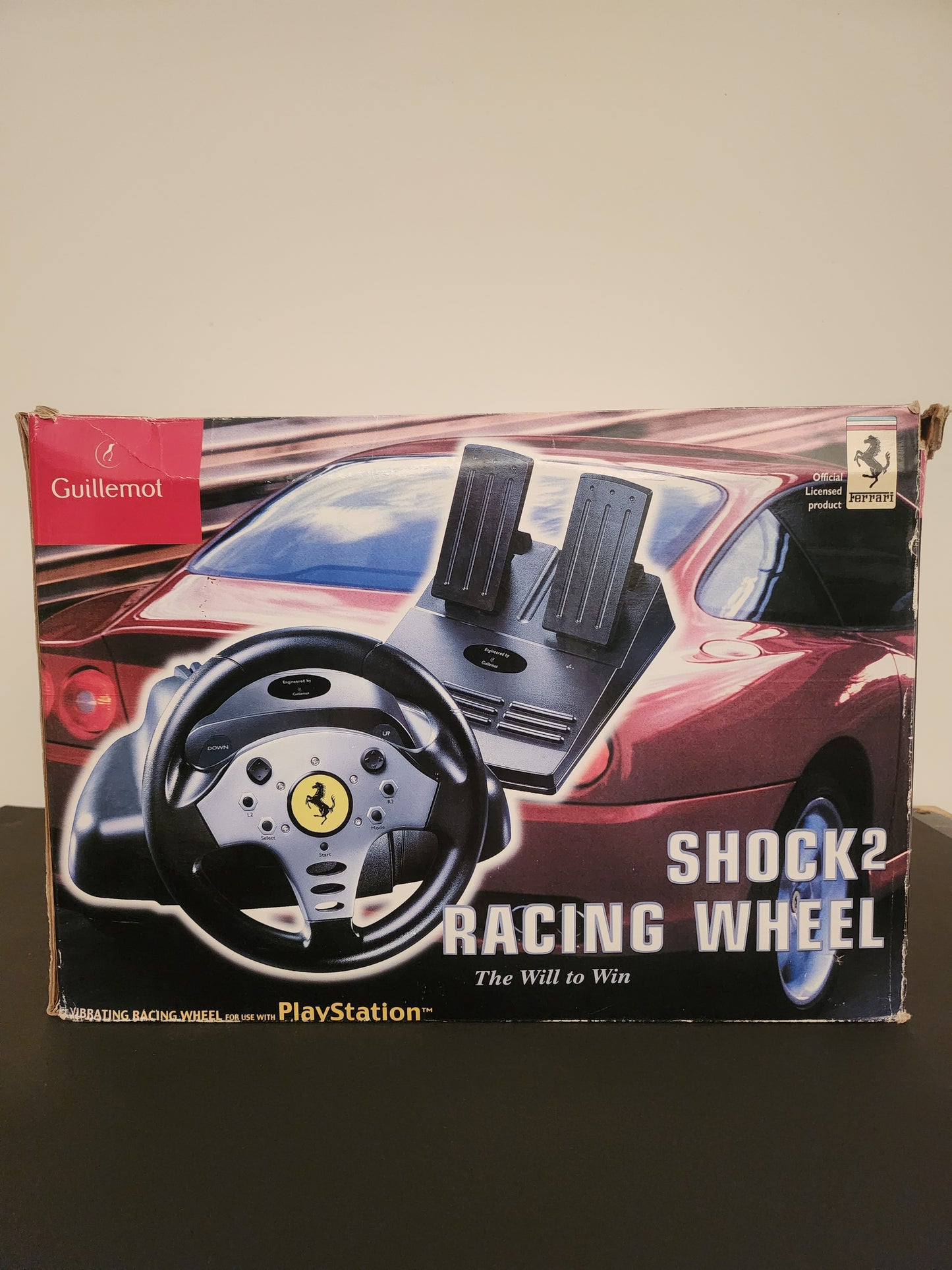 Guillemot Shock 2 Racing Wheel Boxed Playstation 2