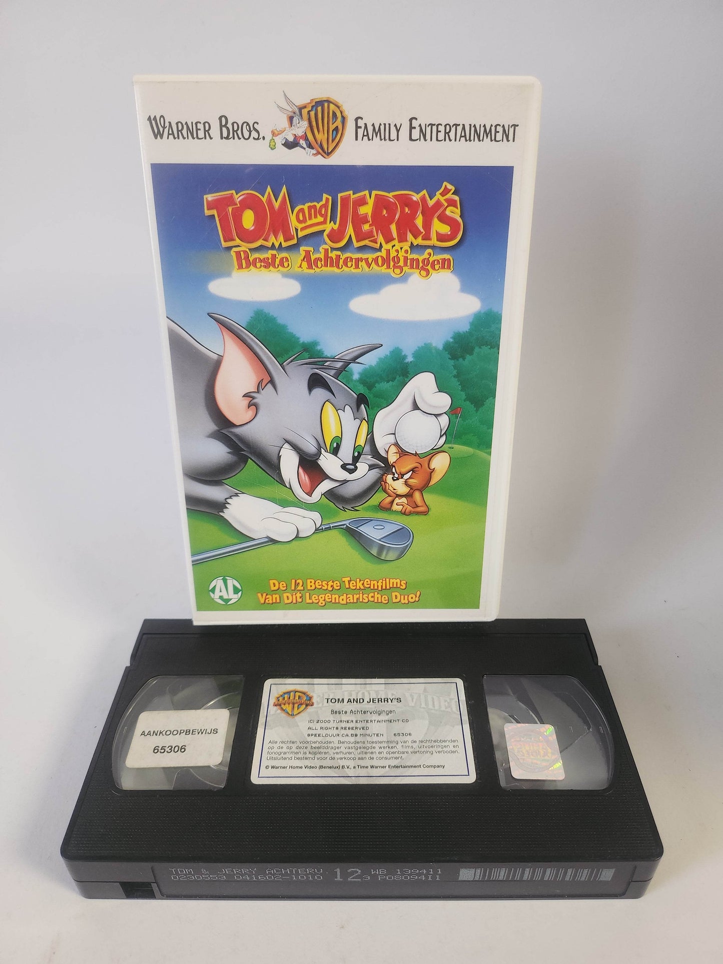 Tom & Jerry's Beste Achtervolgingen VHS Kids - Feniks Gameshop