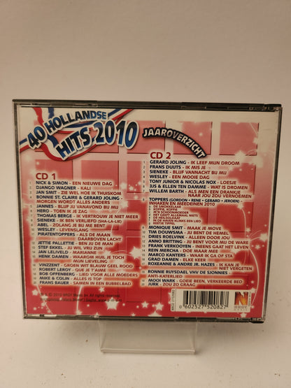 40 Hollandse Hits 2010 Jaaroverzicht CD