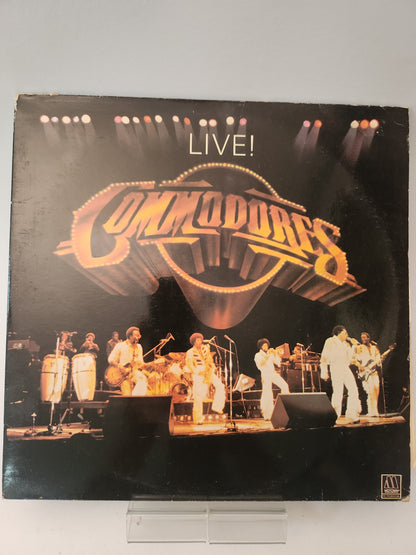 Live: Commodores LP Vinyl