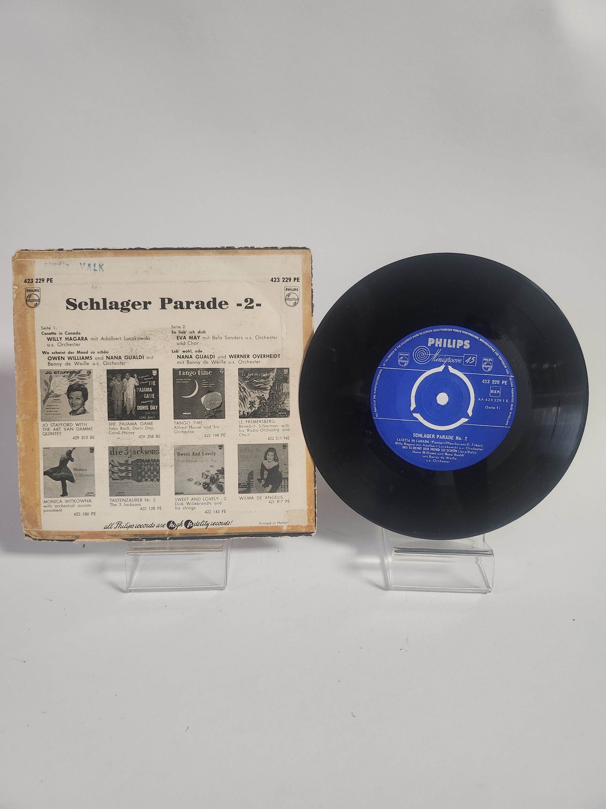 Schlager Parade No 2 Single Vinyl - Feniks Gameshop