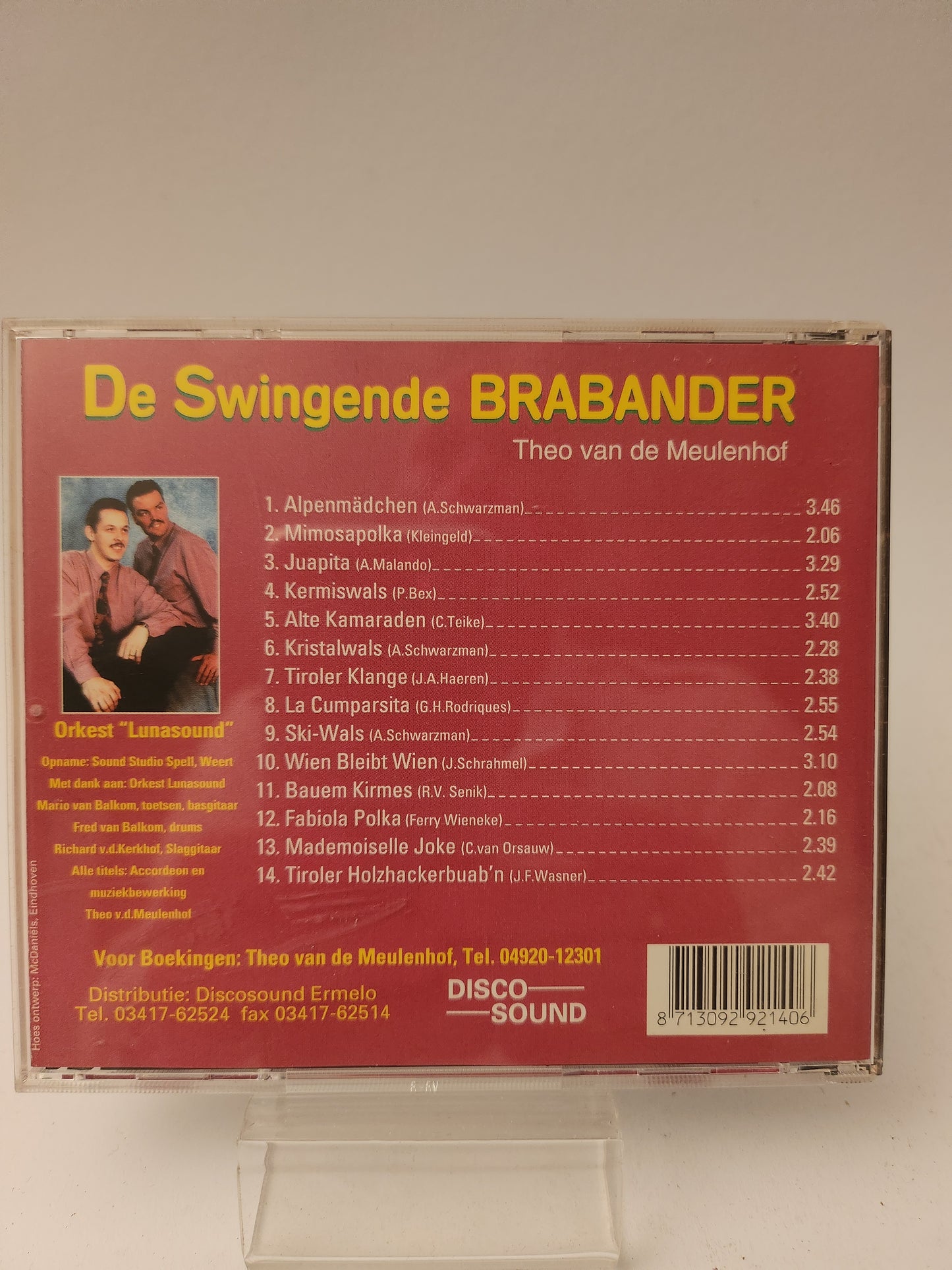 De Swingende Brabander: Theo van de Meulenhof CD