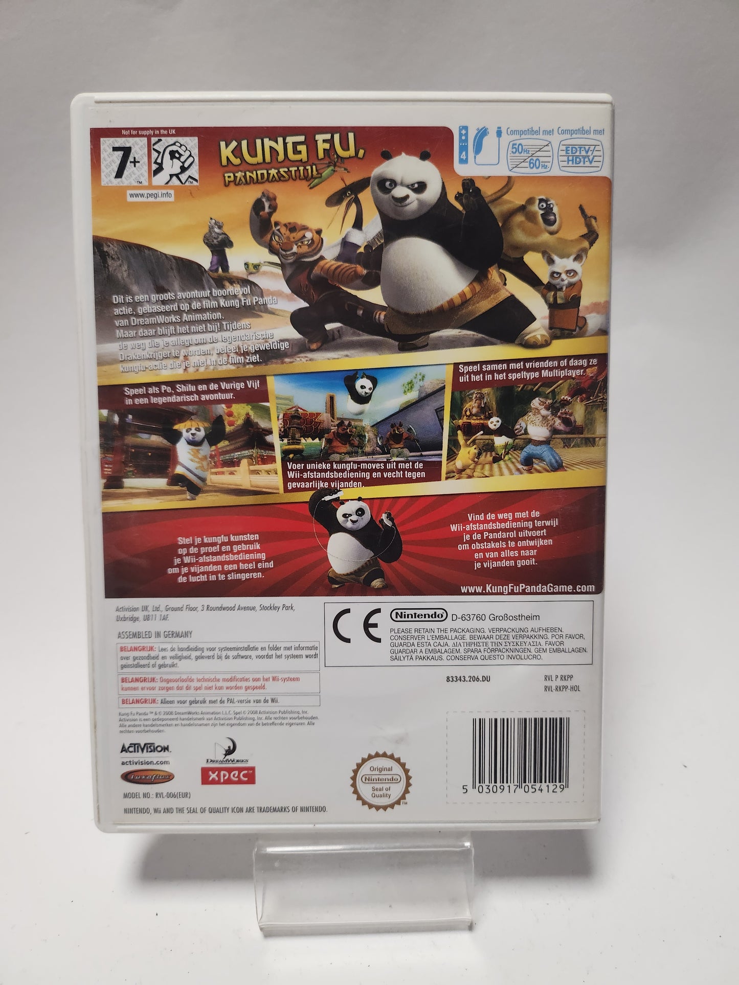 Kung Fu Panda Legendary Warriors (No Book) Nintendo Wii