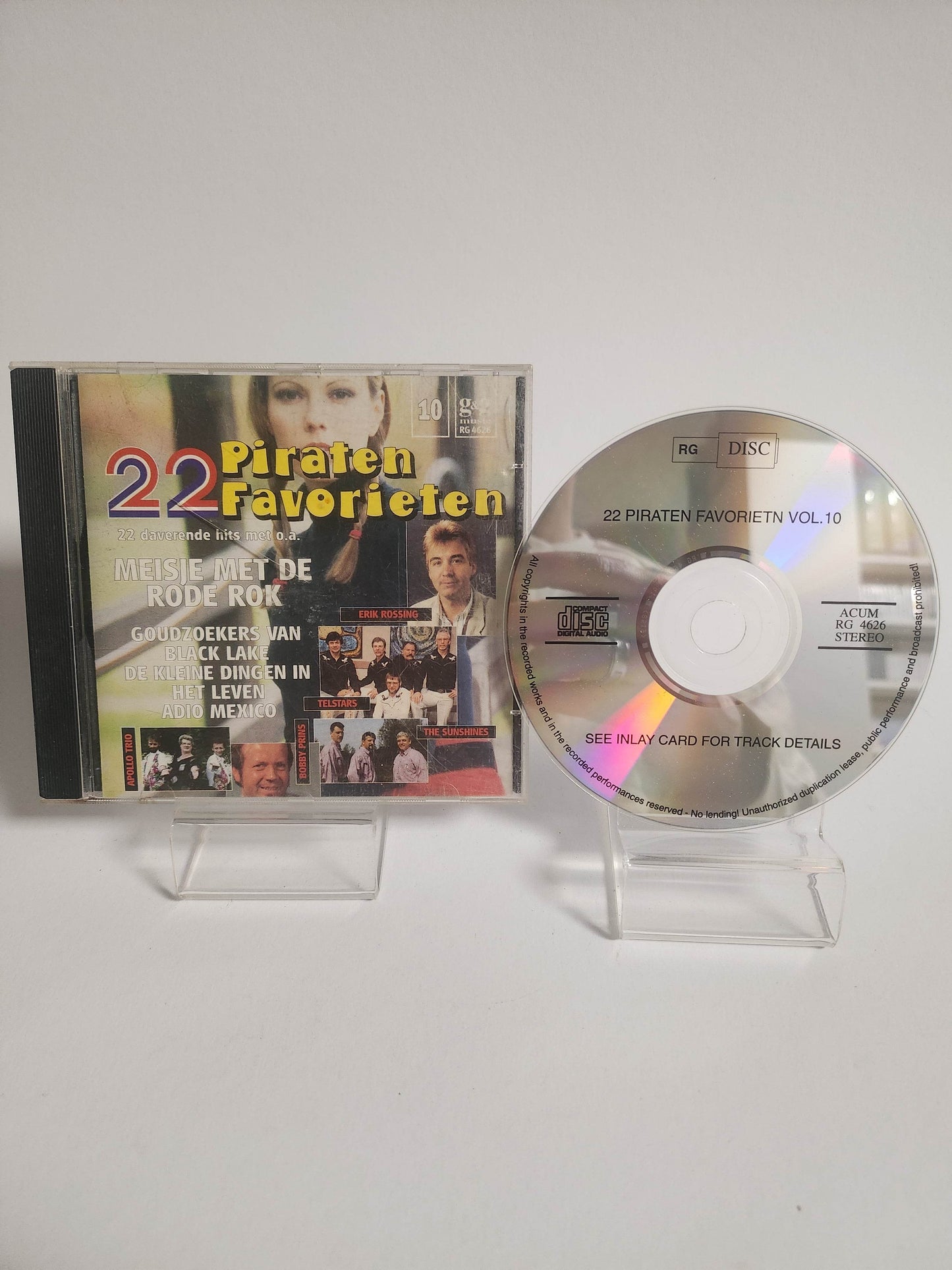22 Piraten Favorieten Volume 10 CD - Feniks Gameshop