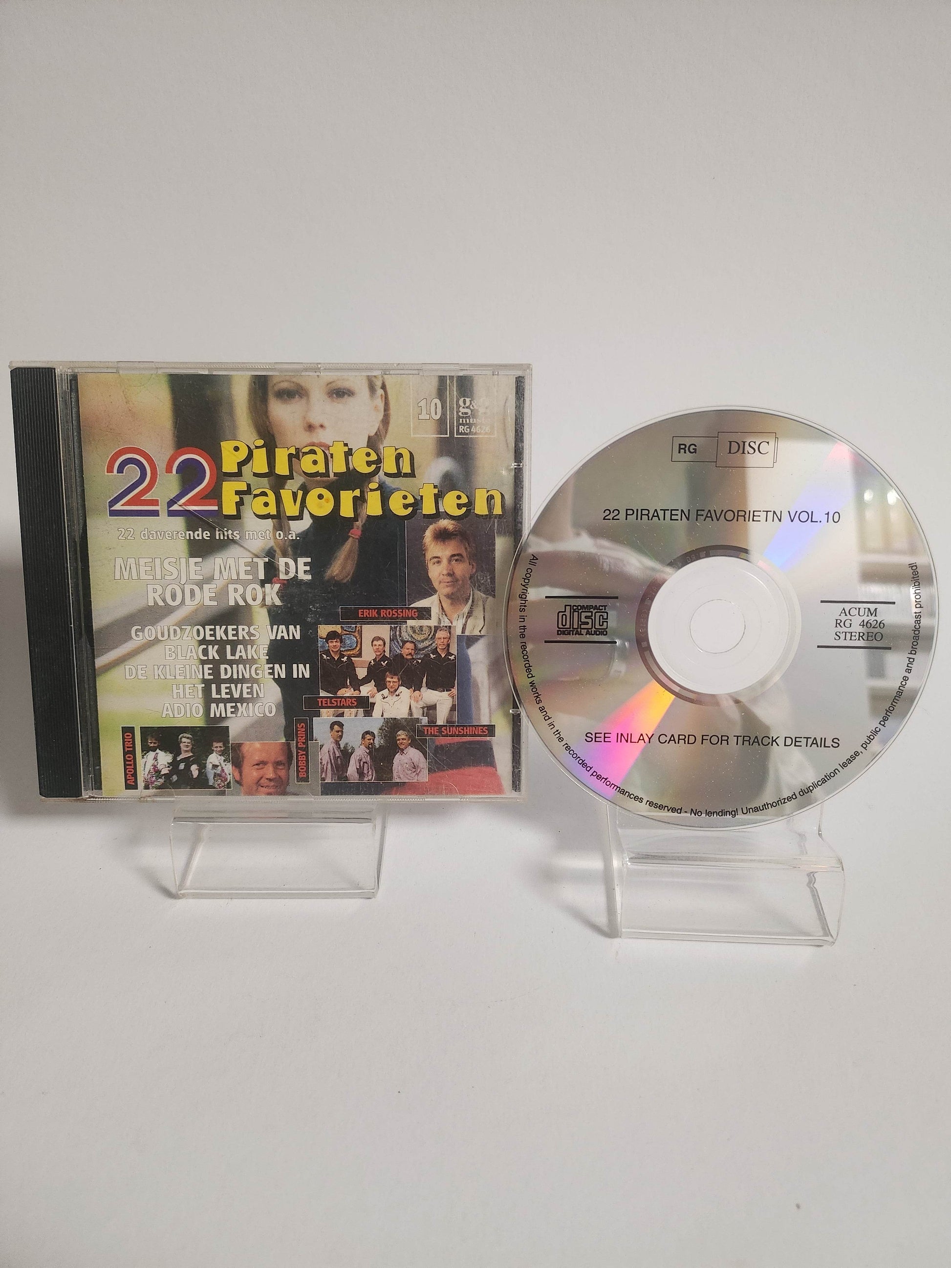 22 Piraten Favorieten Volume 10 CD - Feniks Gameshop
