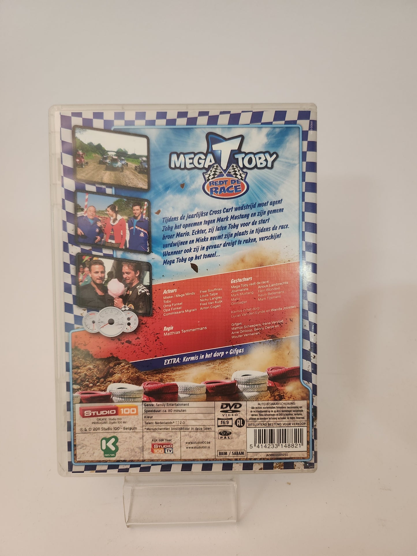 Mega Toby Redt de Race Dvd Kids