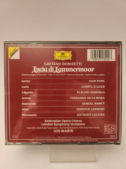 Gaetano Donizetti: Lucia di Lammermoor CD