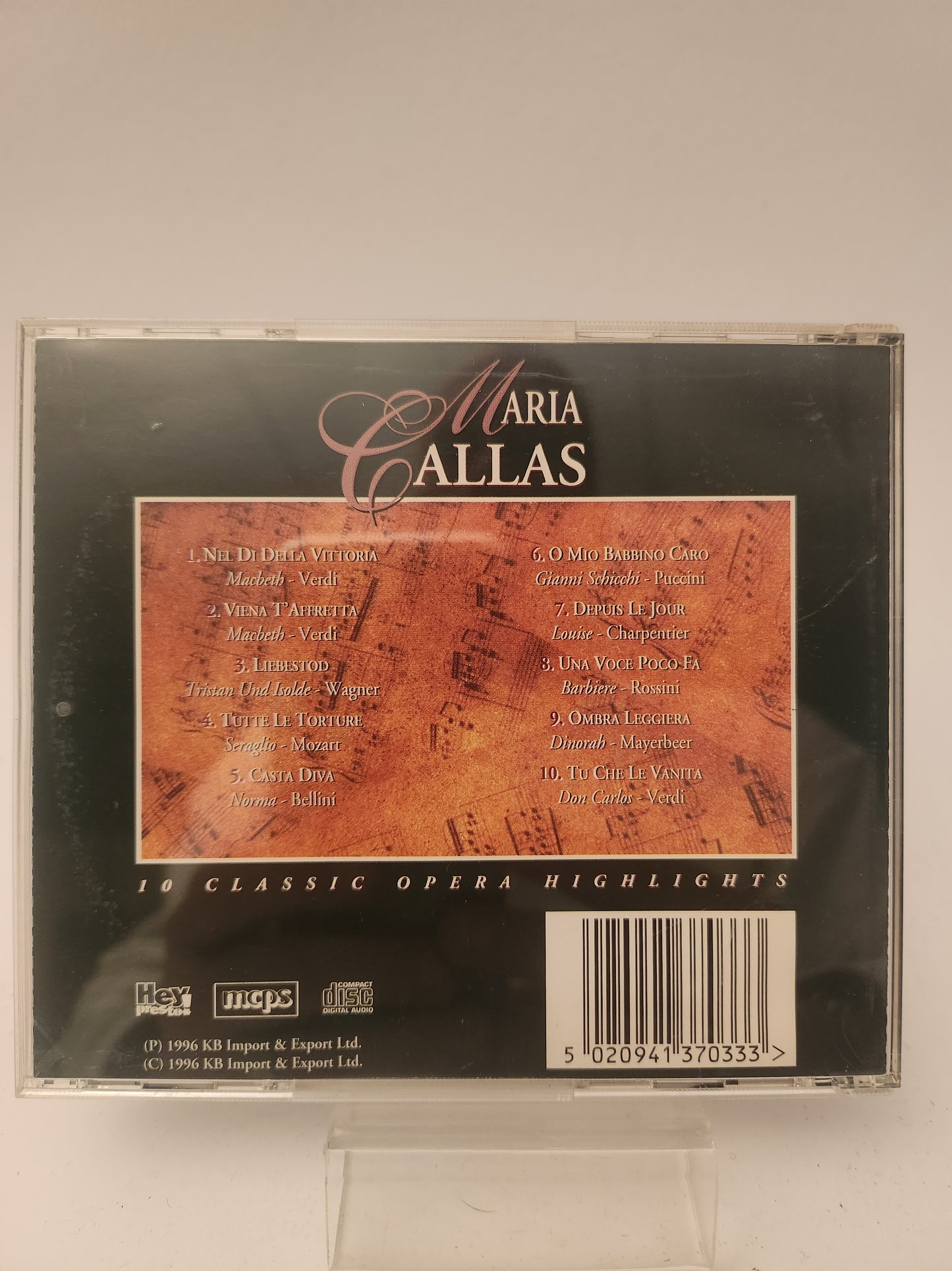 Maria Callas CD