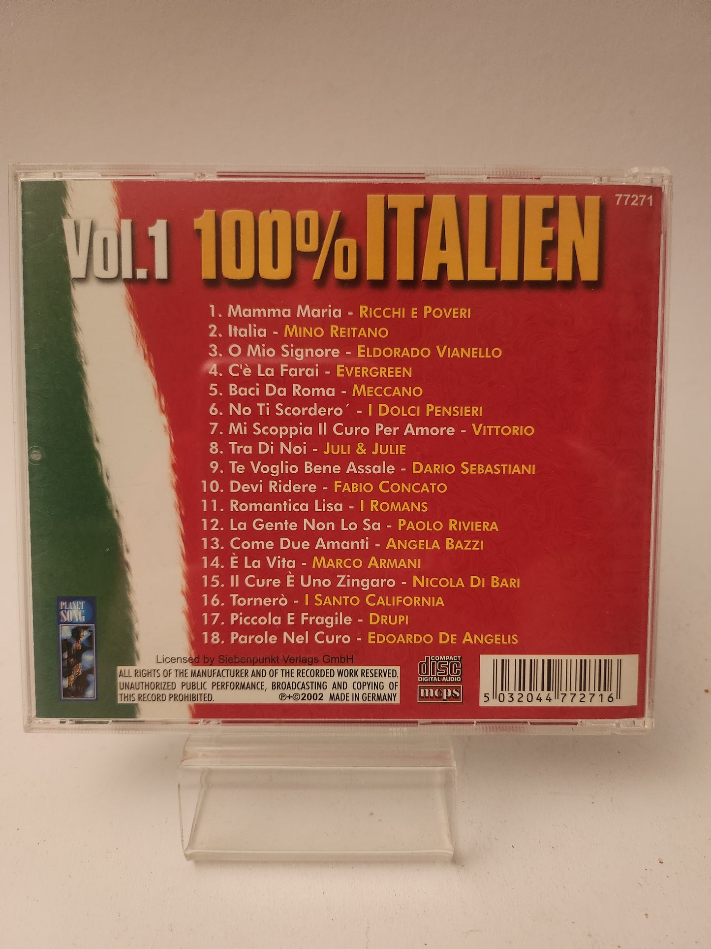 100% Italien Vol. 1 CD