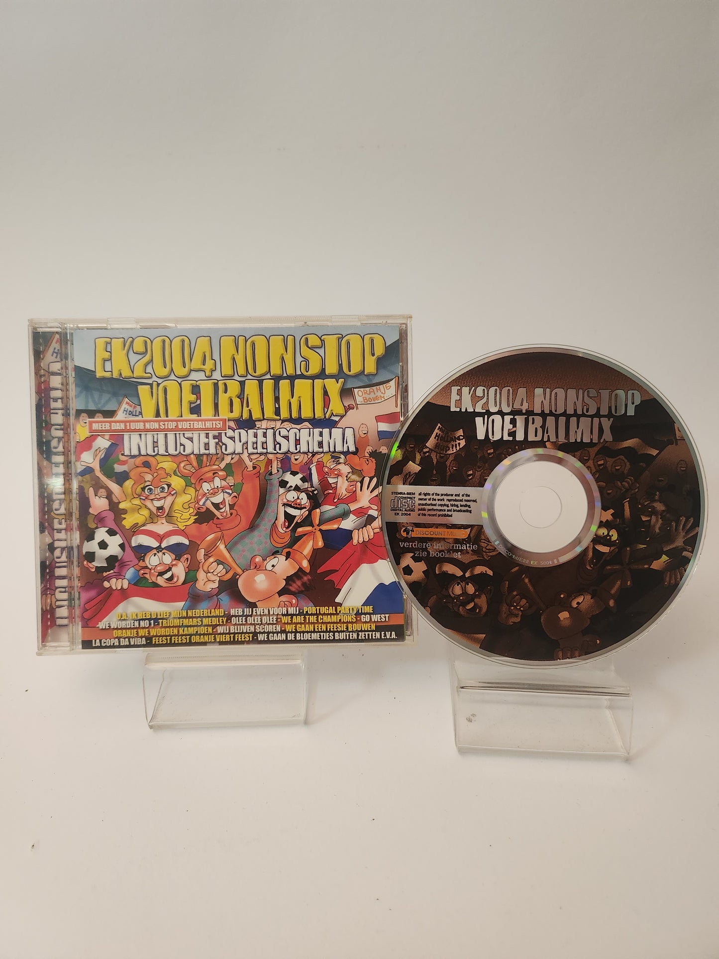 EK2004 Non Stop Voetbal Mix CD