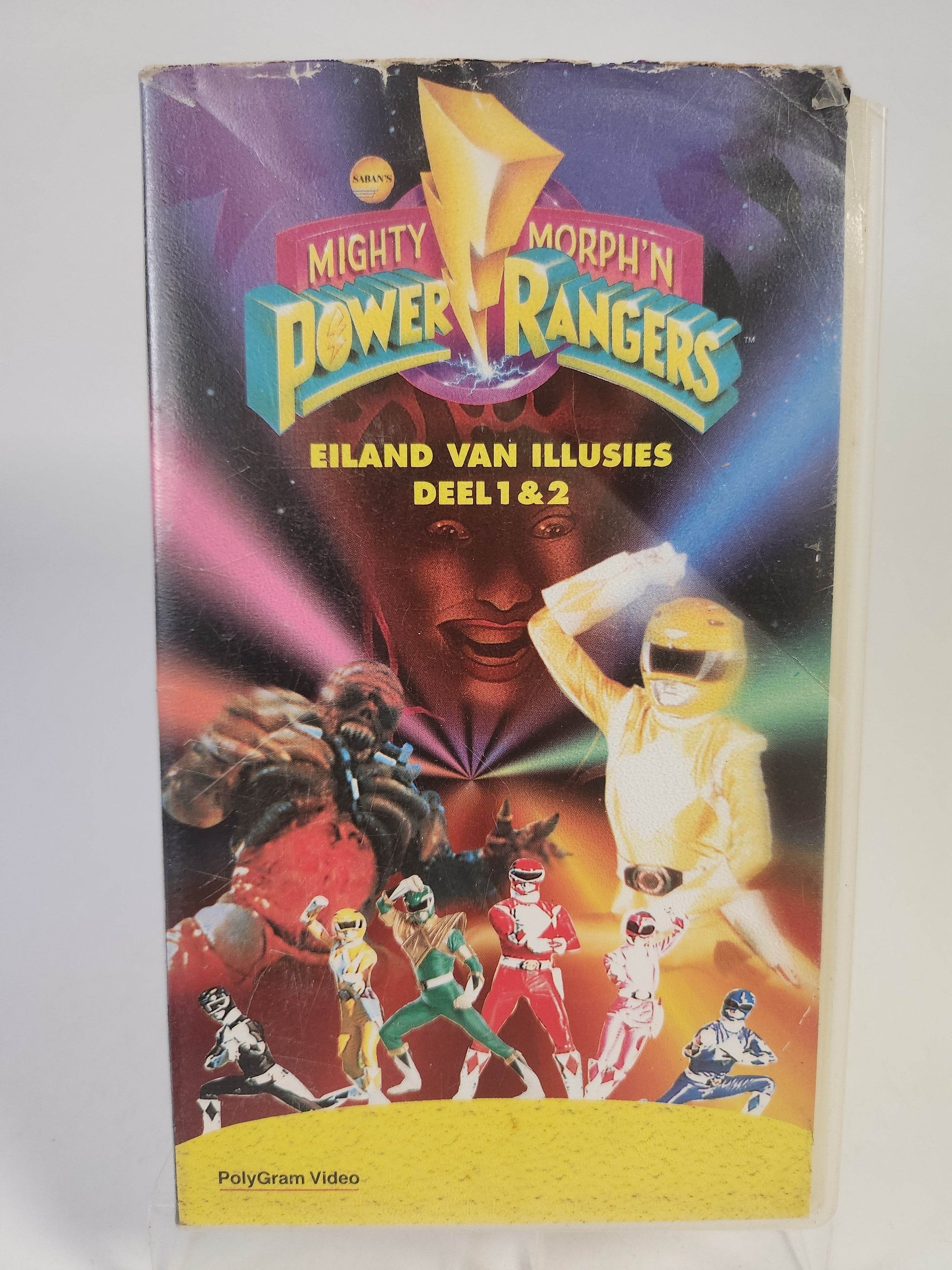 Power Rangers: Eiland van Illusies Deel 1 & 2 VHS Kids - Feniks Gameshop