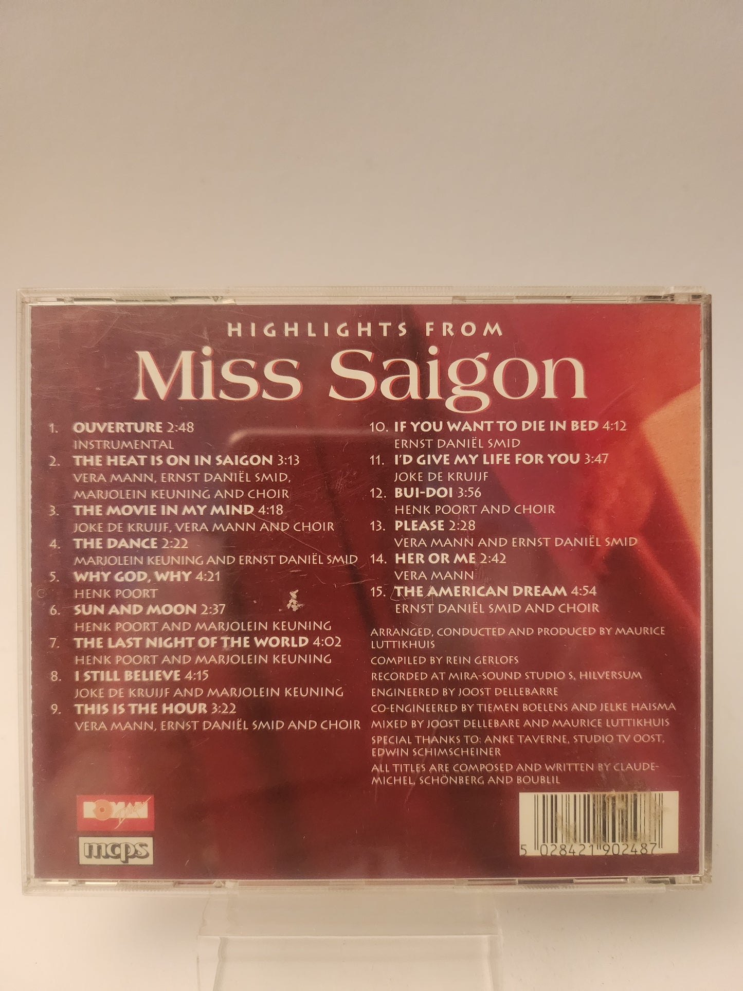 Highlights from Miss Saigon CD