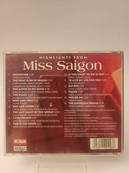 Highlights from Miss Saigon CD