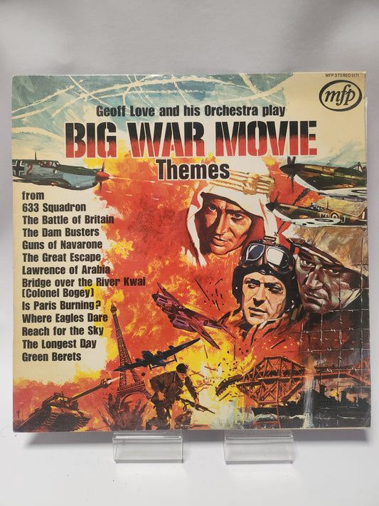 Geoff Love and his Orchestra play Big War Movie Themes LP Vinyl