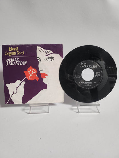 Peter Sebastian:Ich will die Ganze Nacht Single Vinyl - Feniks Gameshop