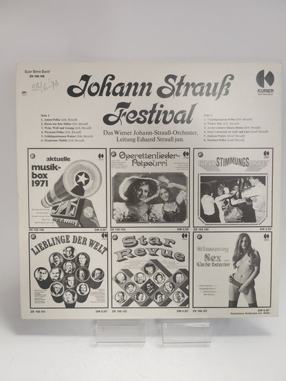 Johann Strauß Festival LP Vinyl