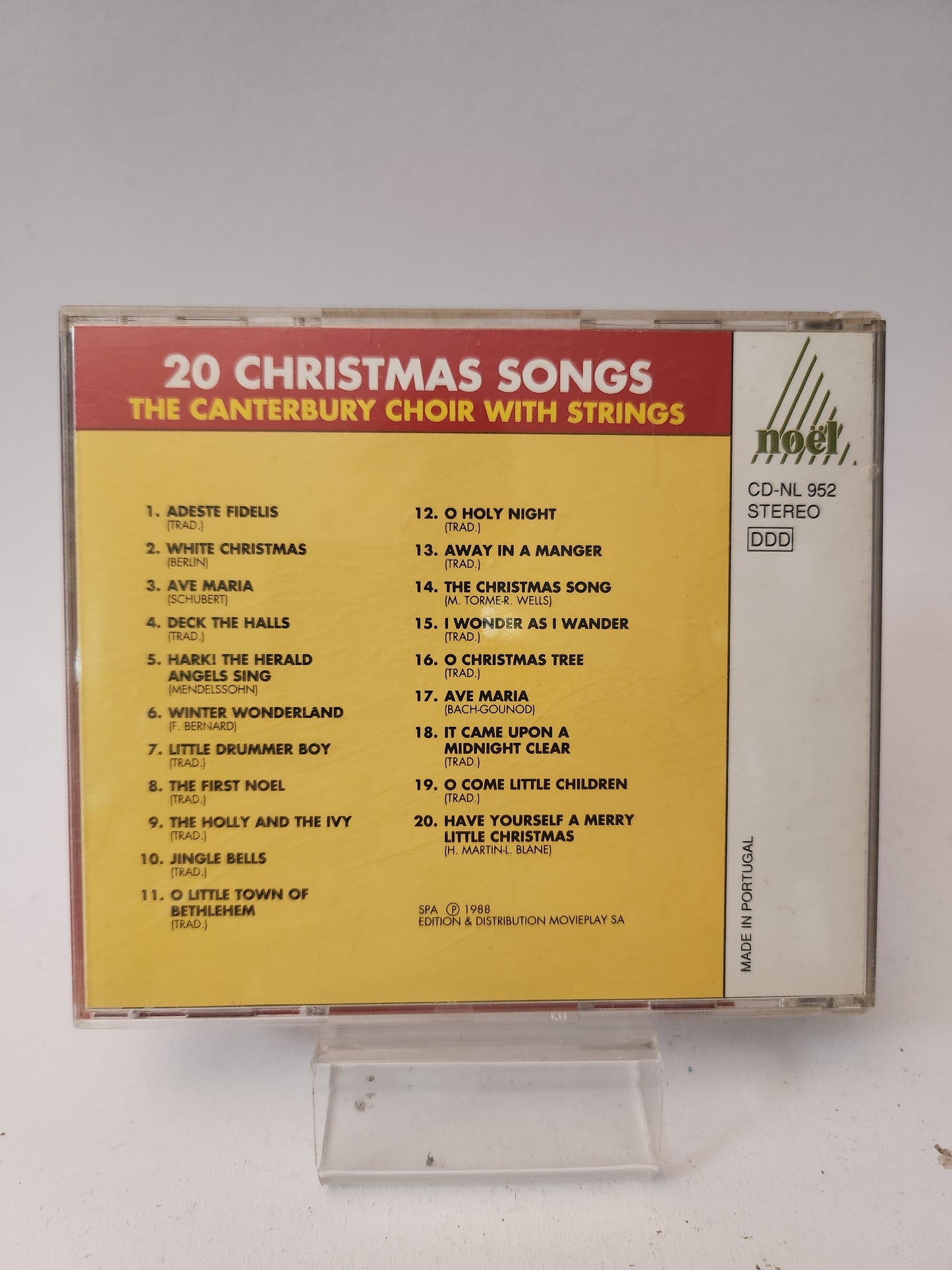 20 Christmas Songs: The Canterbury Choir with Strings CD