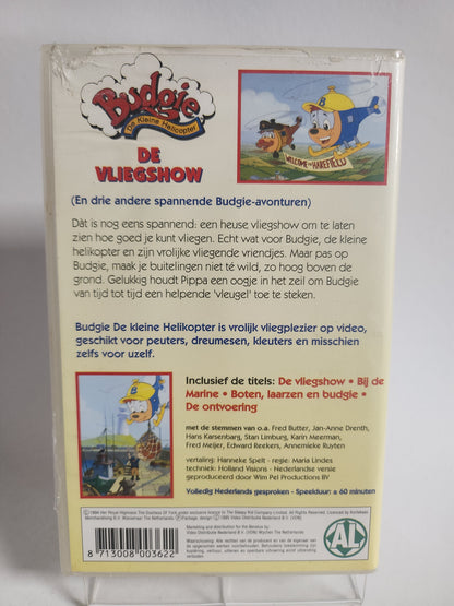 Budgie de Kleine Helicopter "de Vliegshow" VHS Kids