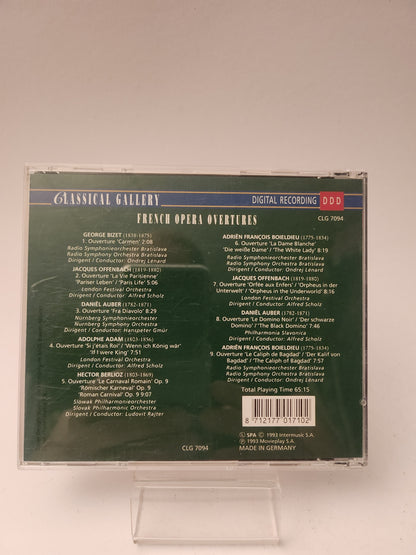 French Opera Overtures CD