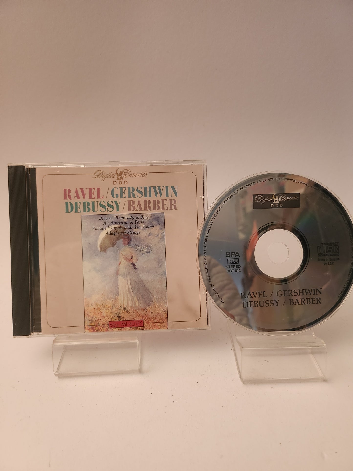 Ravel/ Gerschwin/ Debussy/ Barber CD