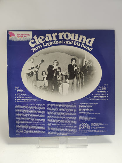 Terry Lightfoot and his Band: Clear Round LP Vinyl