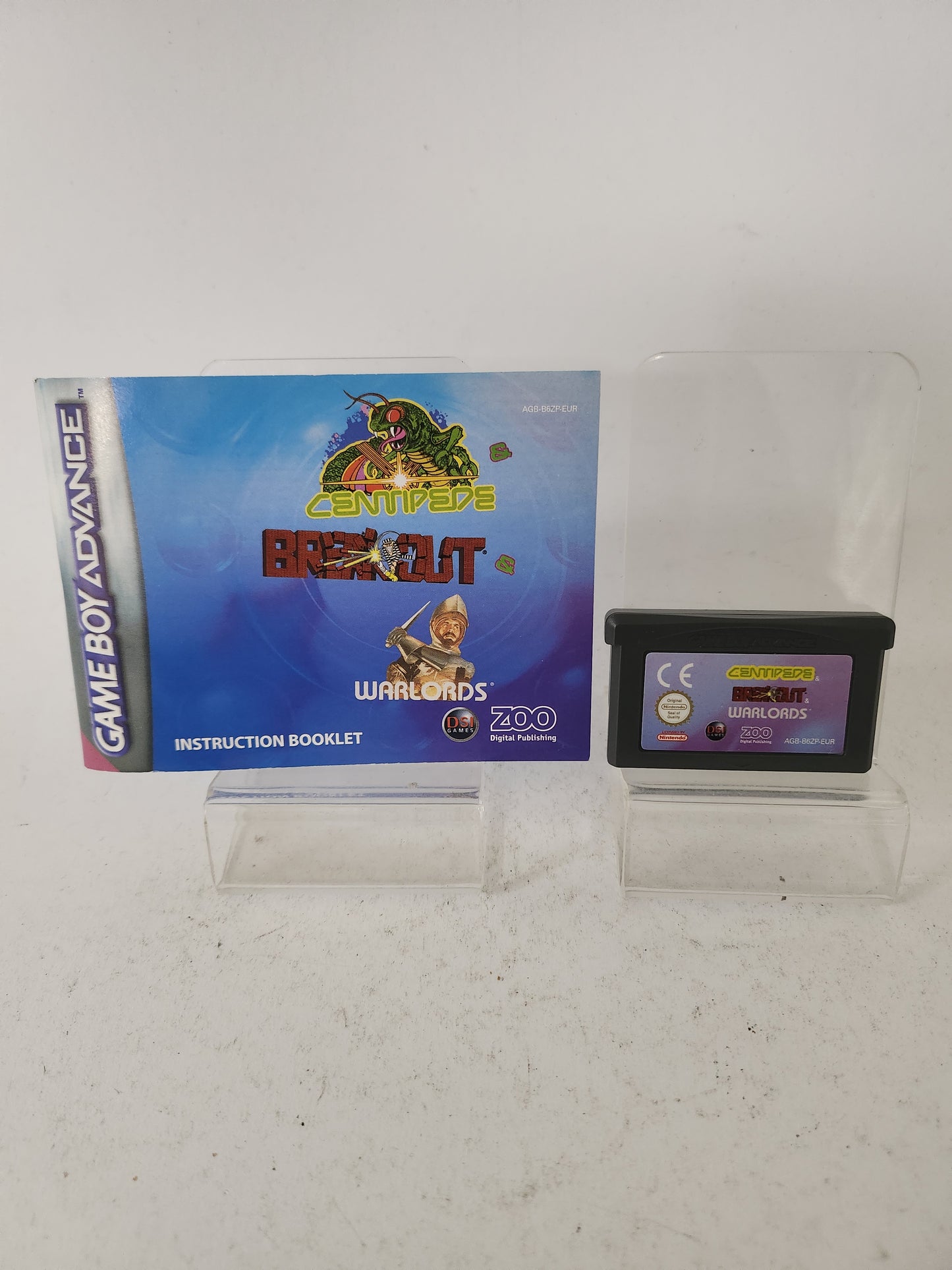 Centipede & Breakout & Warlords Boxed Game Boy Advance