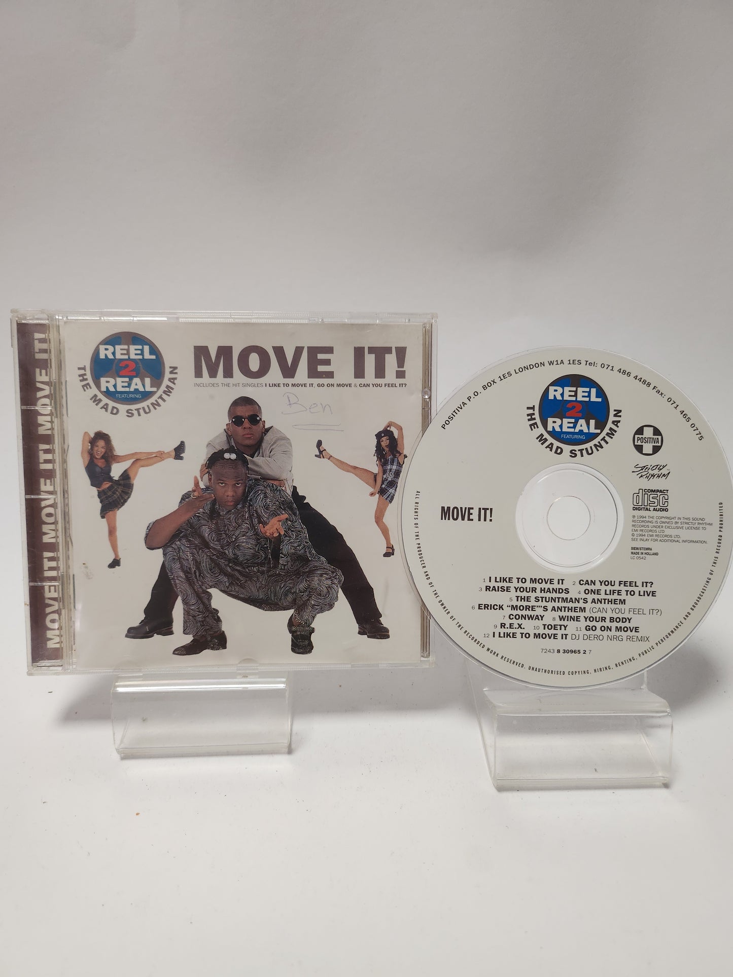 Real 2 Real: Move It CD