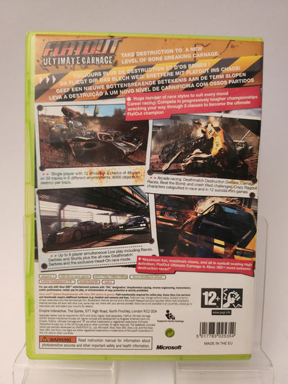 Flatout Ultimate Carnage Xbox 360