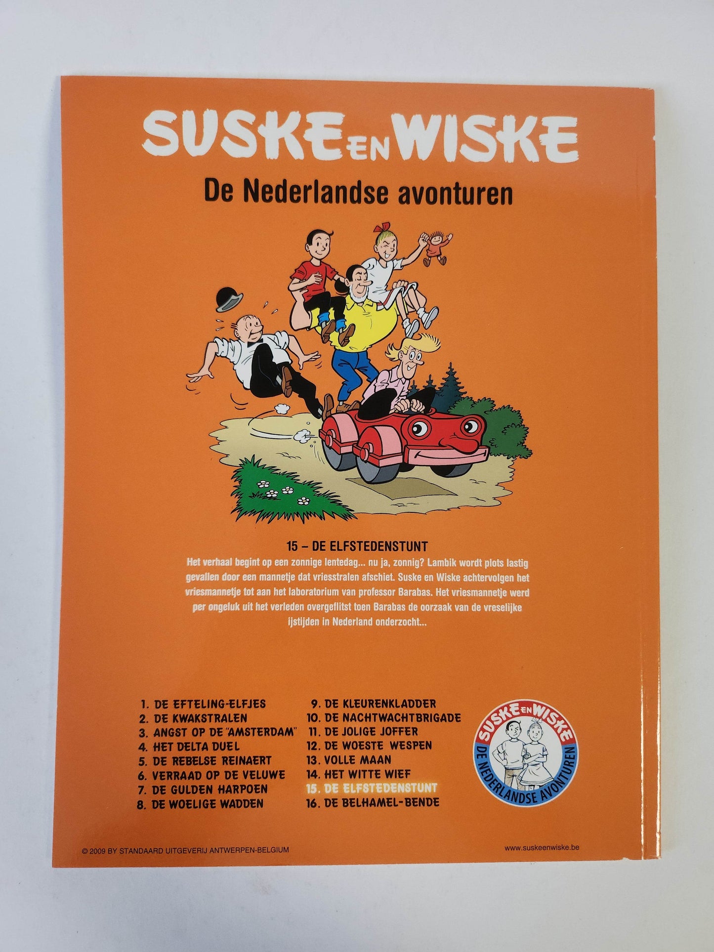 15: de Elfstedenstunt Nederlandse Avonturen Suske en Wiske - Feniks Gameshop