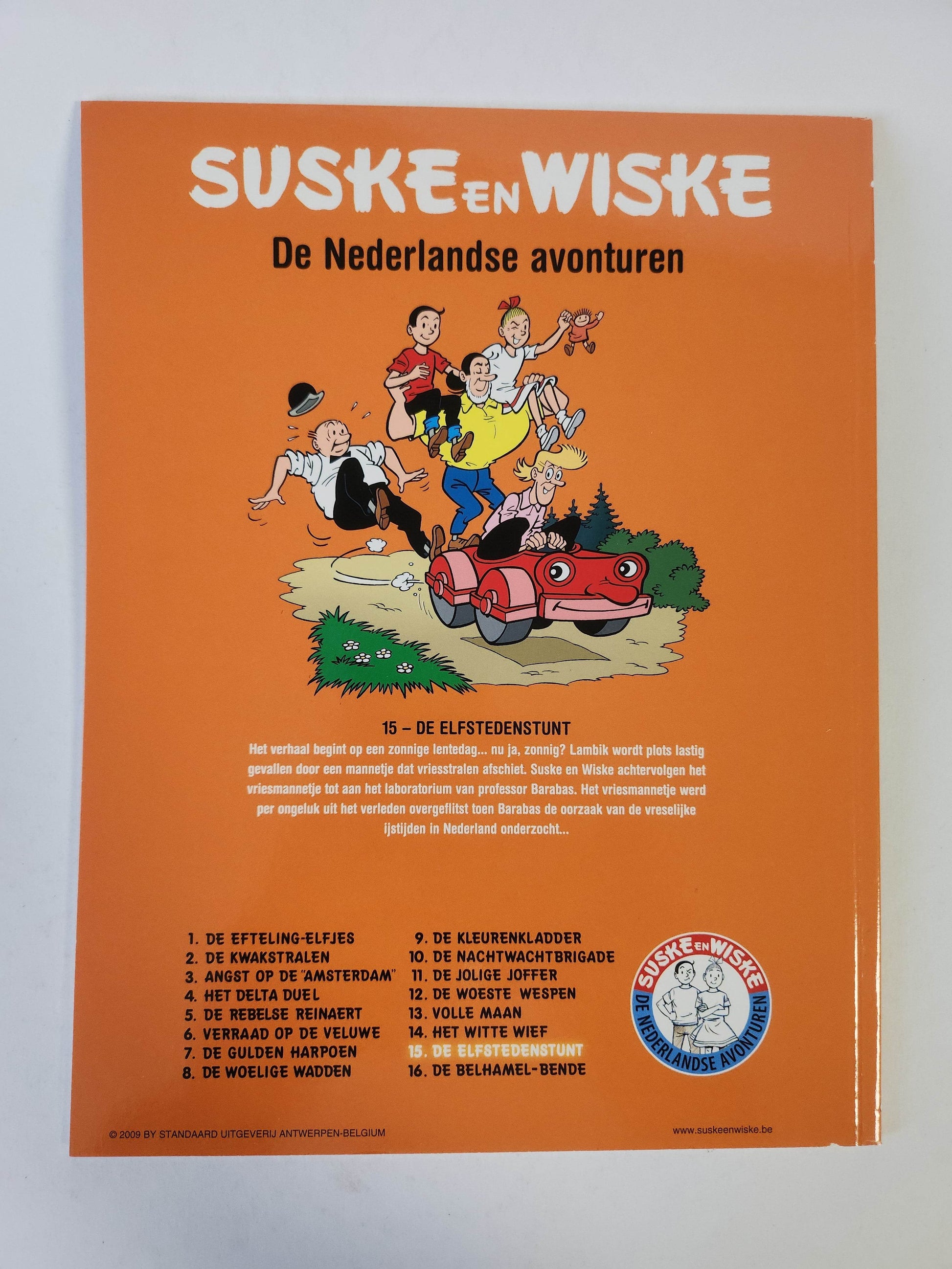 15: de Elfstedenstunt Nederlandse Avonturen Suske en Wiske - Feniks Gameshop