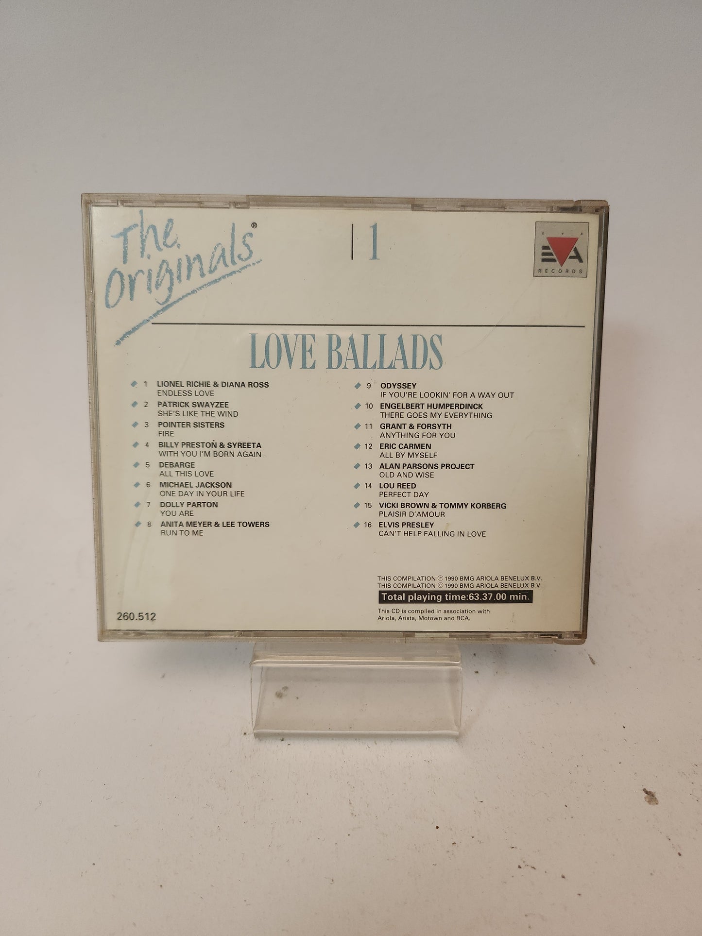 Originals Love Ballands Volume 1 CD