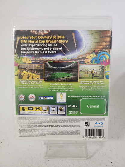 2014 Fifa World Cup Brazil (Australian Cover, No Book) Playstation 3