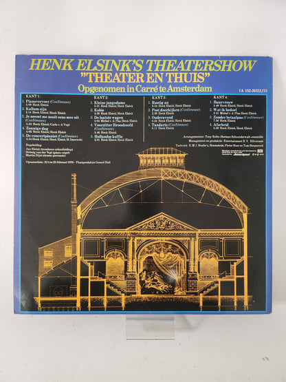 Henk Elsink's Theatershow "Theater en Thuis" LP Vinyl