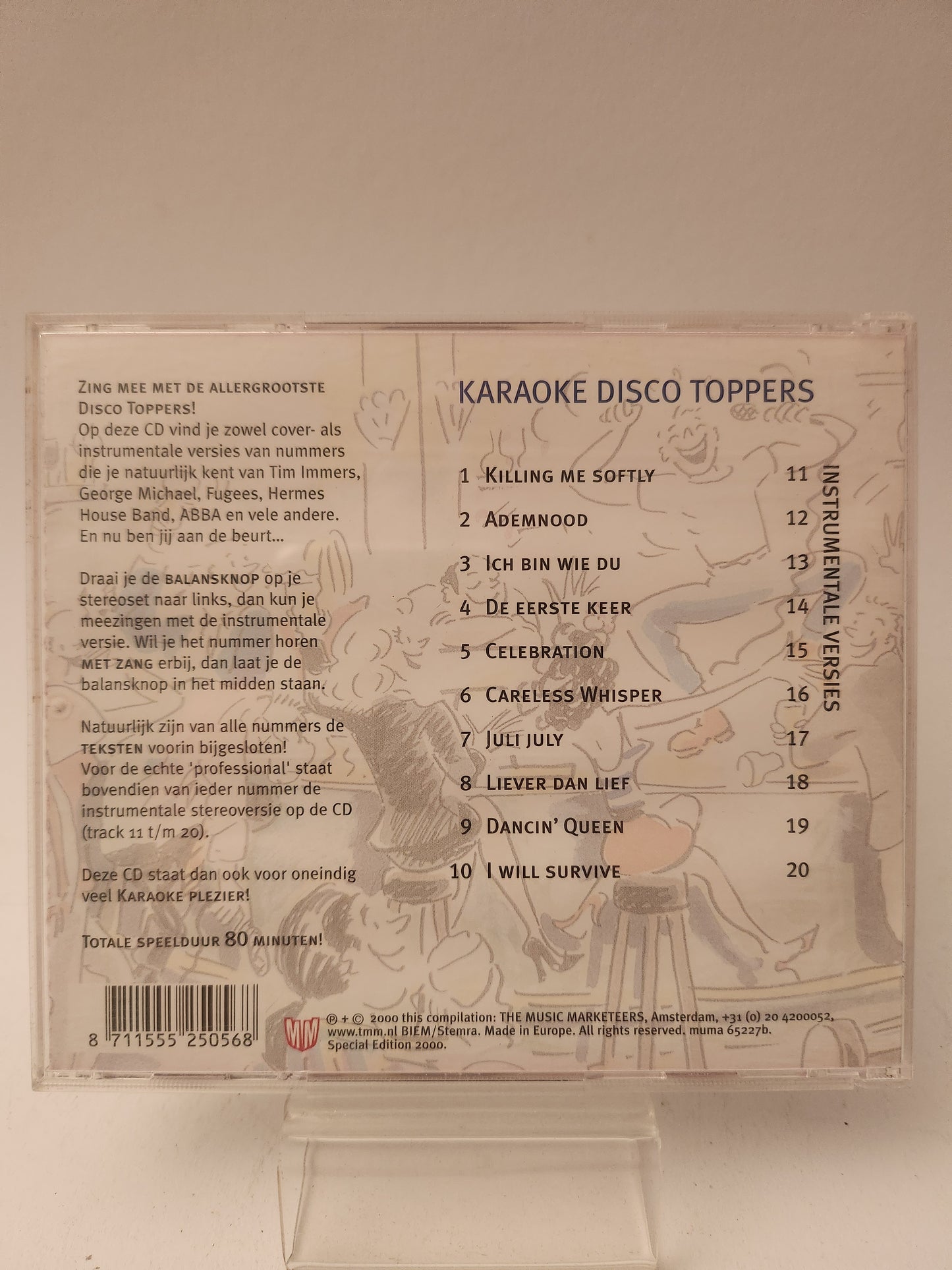 Karaoke Disco Toppers CD