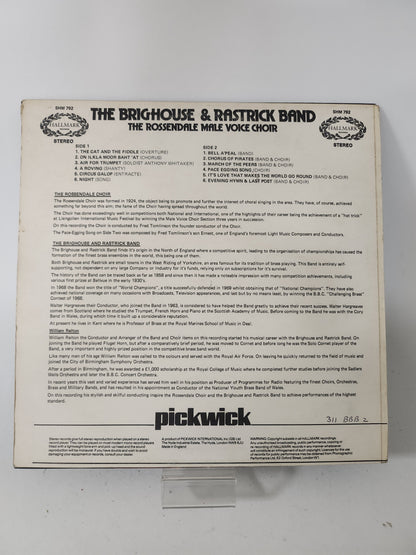 Brighouse & Rastrick Band: the Rossendale Male Voice Choir LP Vinyl