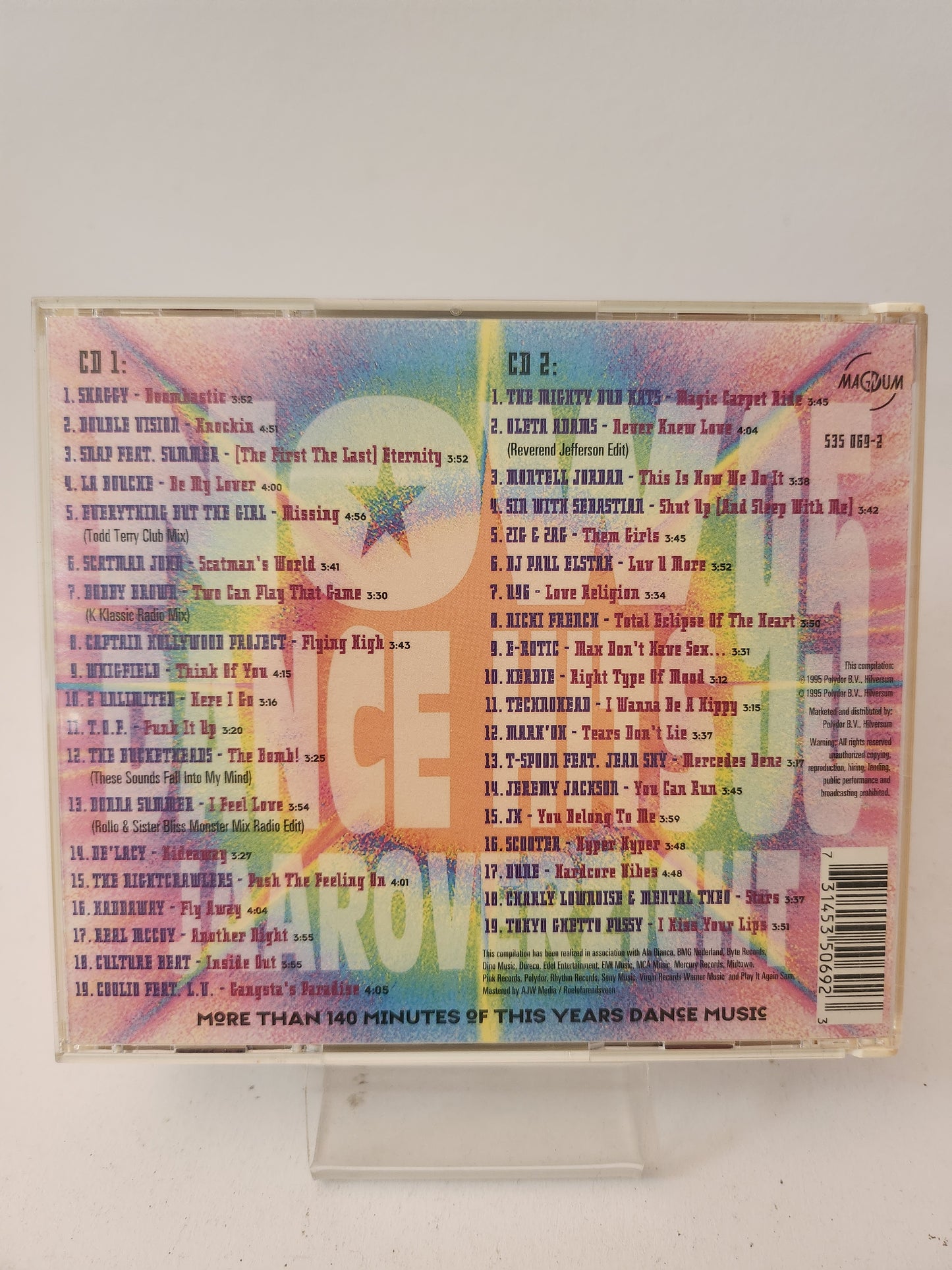 Mega Top 50 presents Now Dance Hits '95 Jaaroverzicht CD