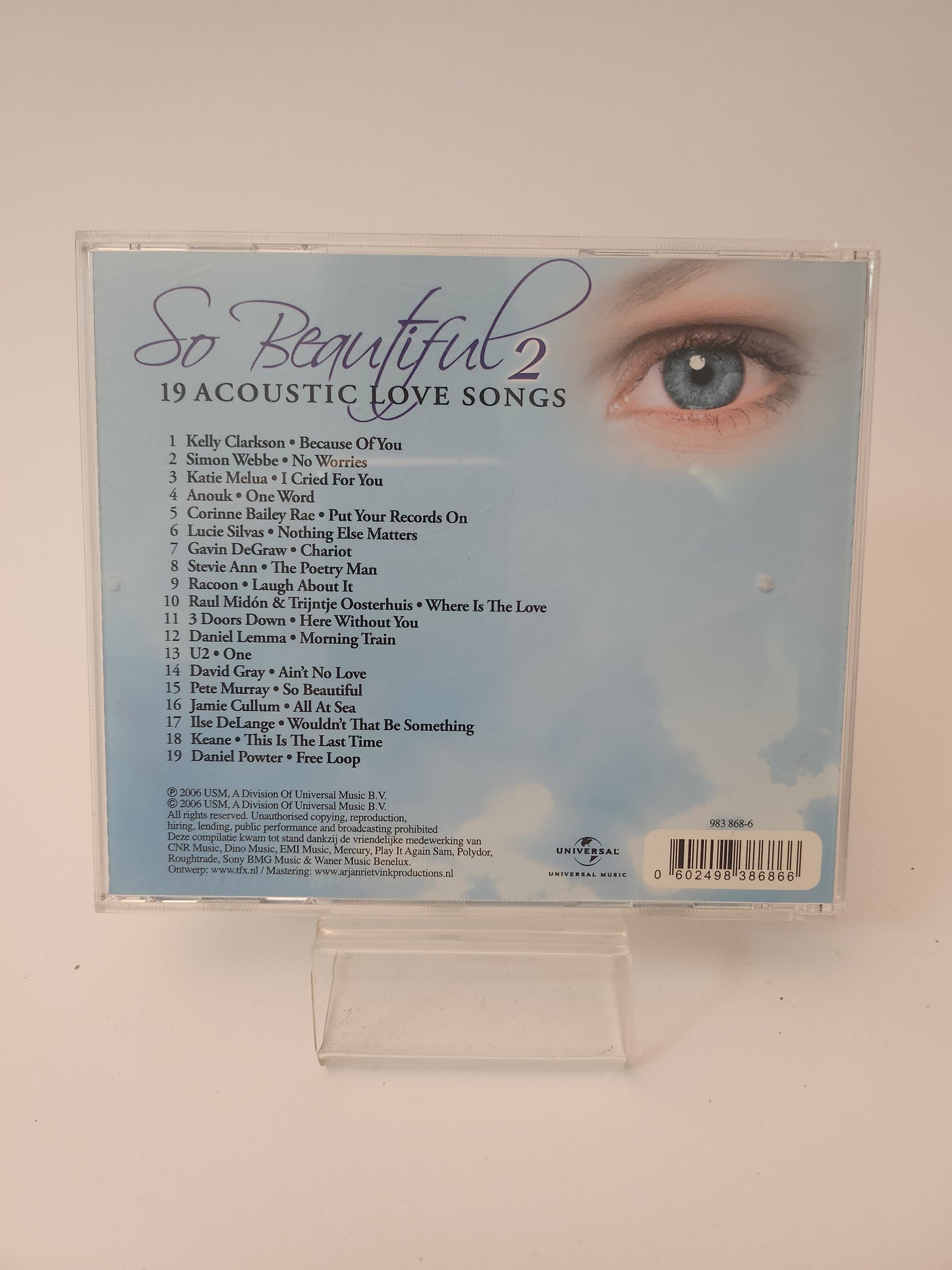 So Beautiful 2: 19 Acoustic Love Songs CD