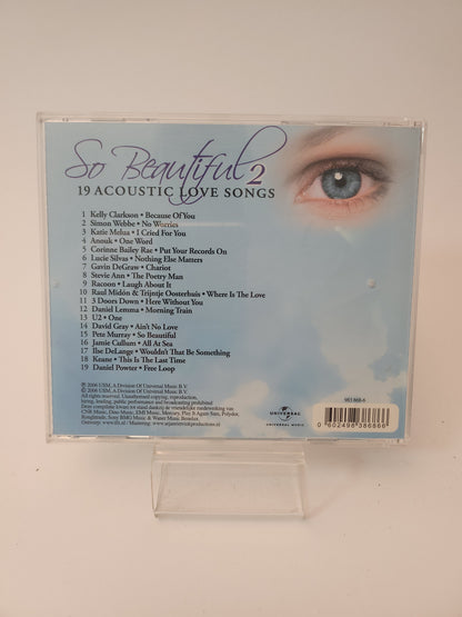 So Beautiful 2: 19 Acoustic Love Songs CD