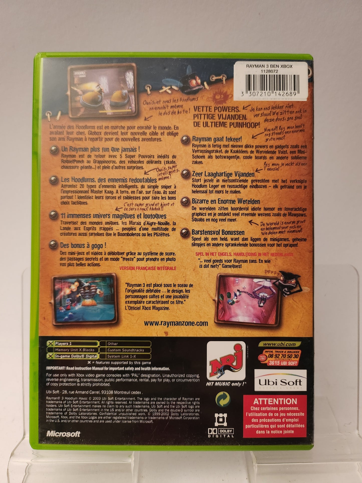 Rayman 3 Hoodlum Havoc Xbox Original