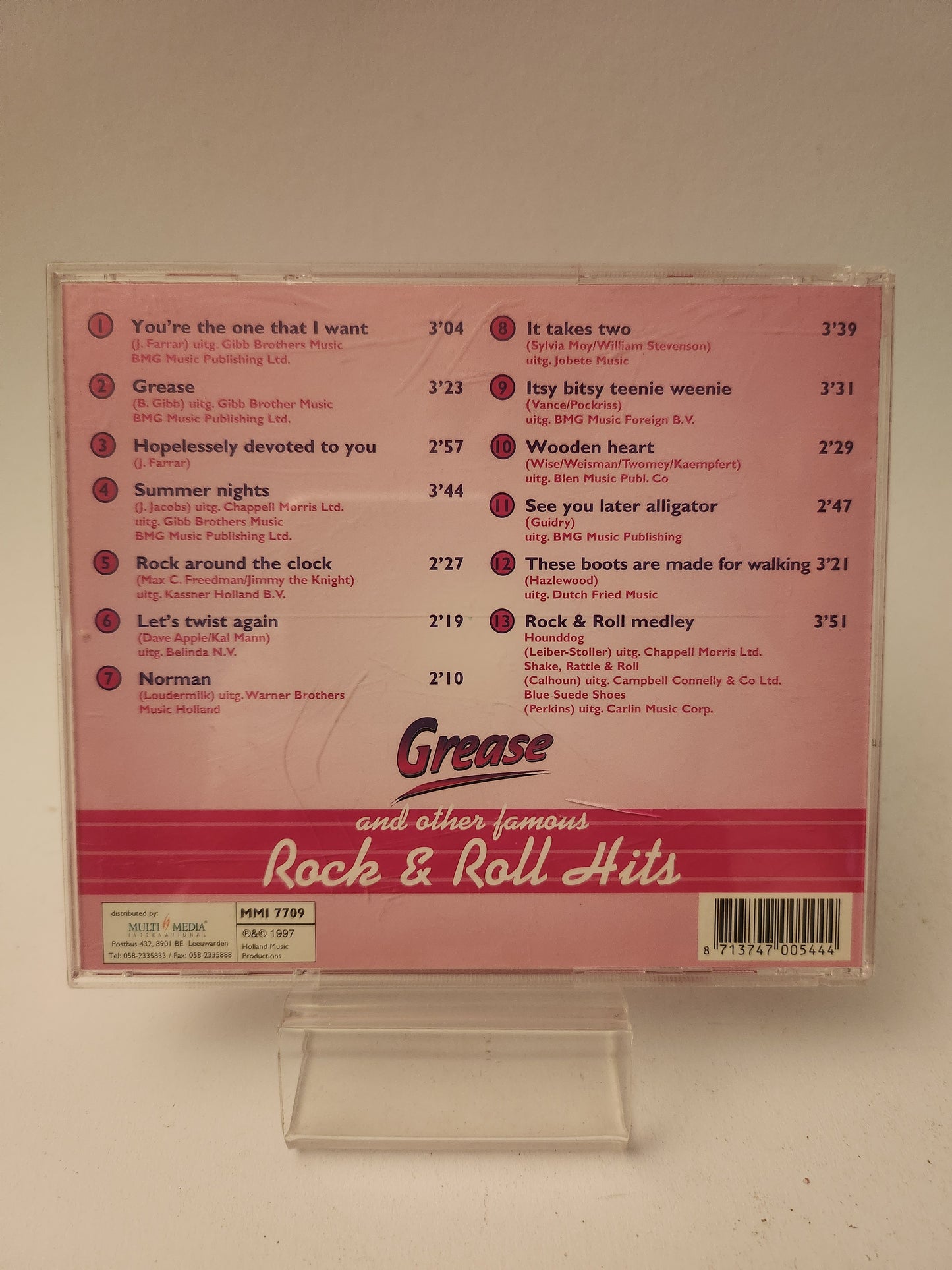 Grease and other Famous Rock & Roll Hits CD