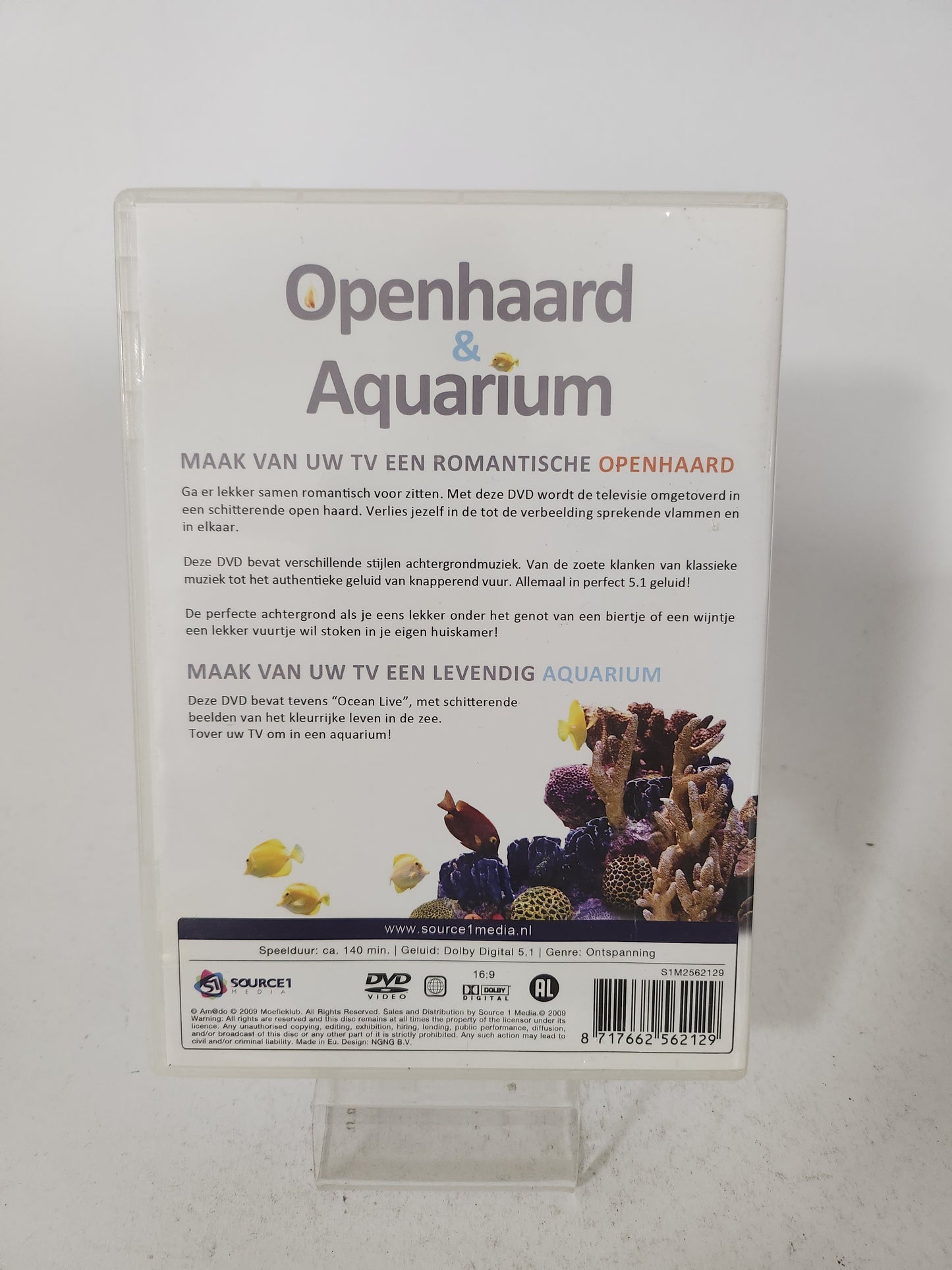 Openhaard & Aquarium Dvd