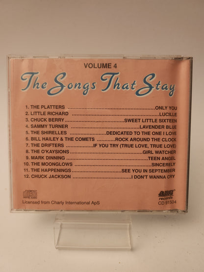 Songs that Stay CD