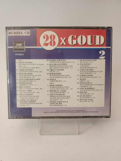 28 x Goud Deel 2 Dubbel CD