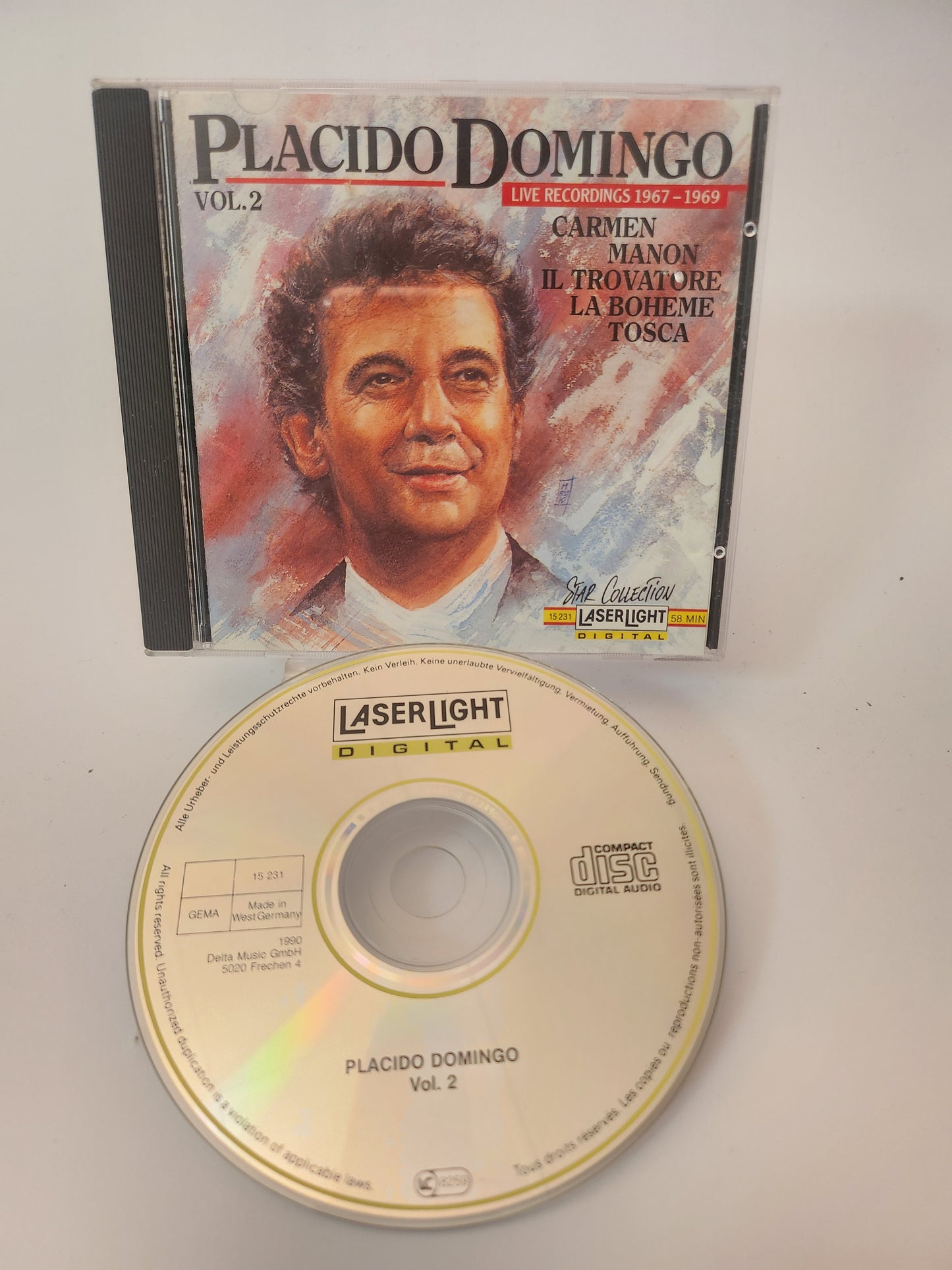 Placido Domingo Volume 2 CD